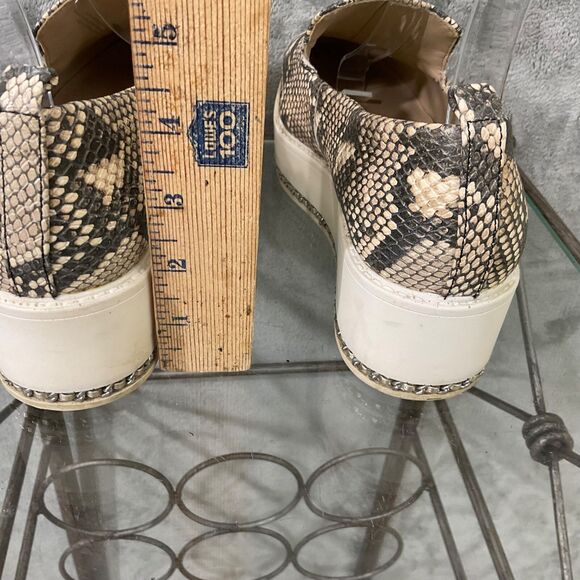 Karl Lagerfeld shoes women’s size 7.5 Leather Platform Loafer - Picture 3 of 13